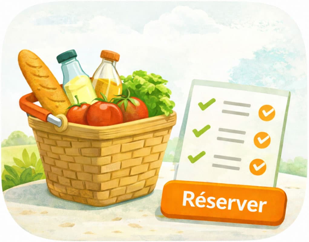 Réservation des produits