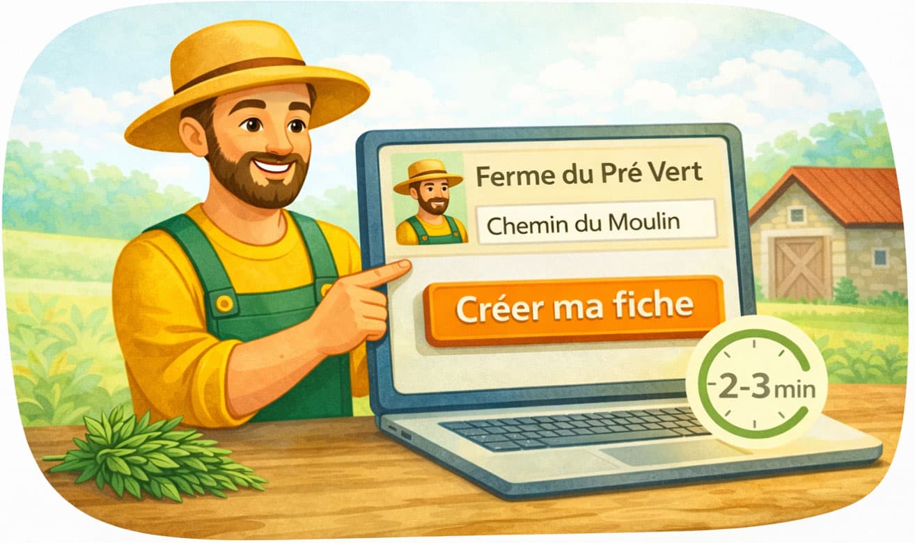 Création de la fiche producteur